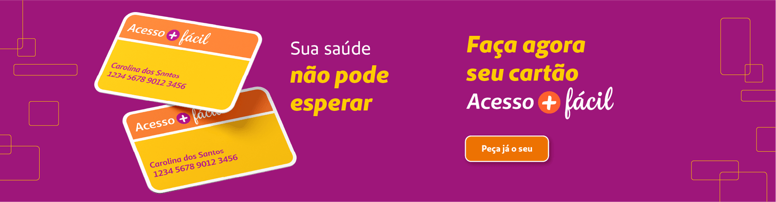 Cartão Acesso Mais Fácil
